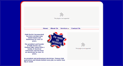 Desktop Screenshot of palkelectric.net